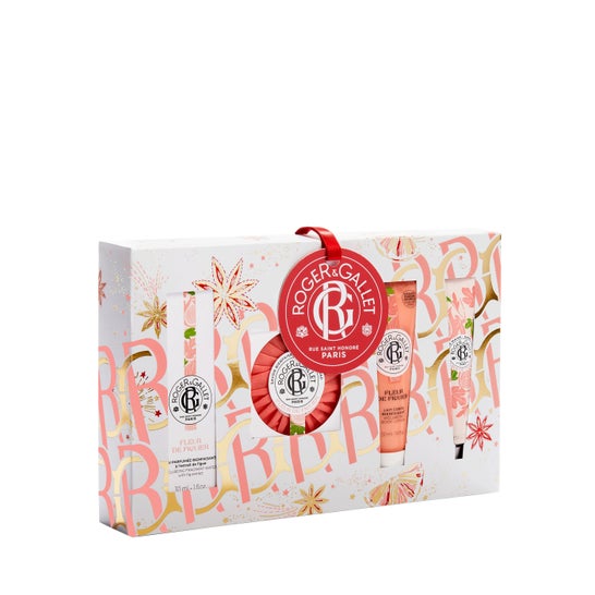 Roger & Gallet Flor Figueira Set Natal 2023 Água Sabão Loção Cre