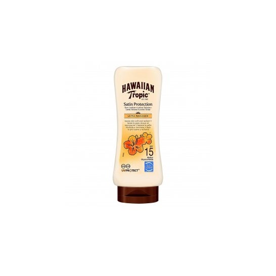 Proteção de cetim trópico havaiano Ultra Radiance Spf15 Sun Lotion
