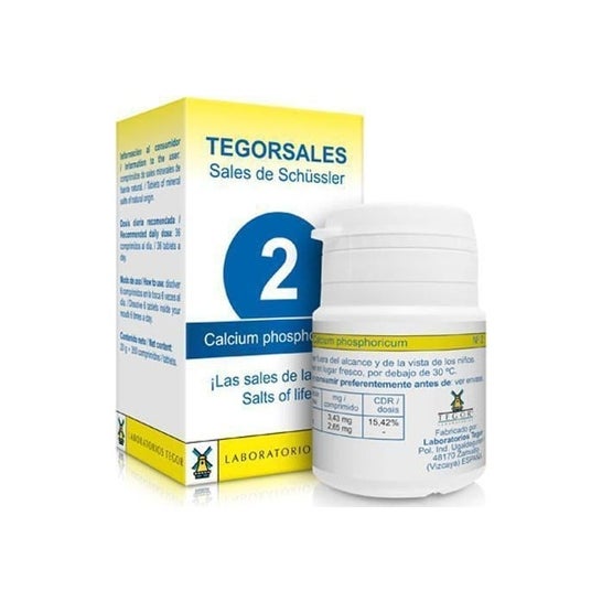 Tegor Tegorsal 2 Calcium Phosphoricu 350caps
