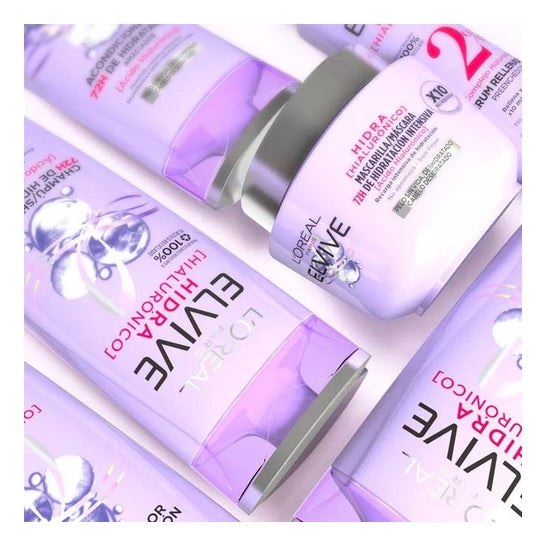 L'Oréal Elvive Hidra Hialurónico Champú 72H Hidratación 370ml L'Oréal Elvive Hidra Hialurónico Champú 72H Hidratación 370ml