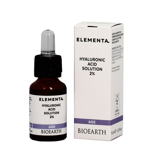 Bioearth Elemental Solución de Ácido Hialurónico 2% 15ml