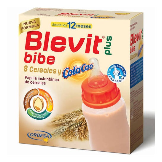 Blevit Plus Bibe 8 Cereais e Pó de Colacao 600 G