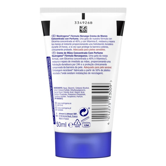 Neutrogena Cuerpo Crema De Manos Concentrada 50ml