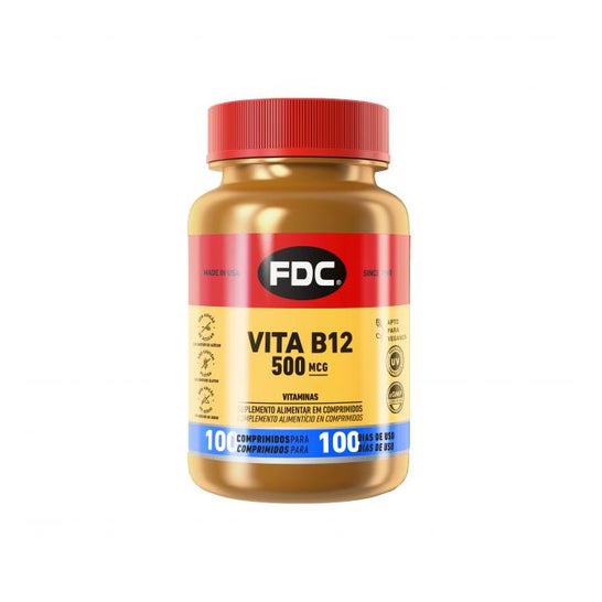 FDC Vitamina B12 500mcg 100comp