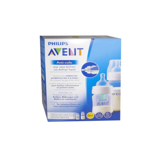 Babete Avent A/Colic Airfree125+2