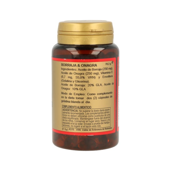 Obire Borragem e Onaga + Vitamina E 500mg 110caps