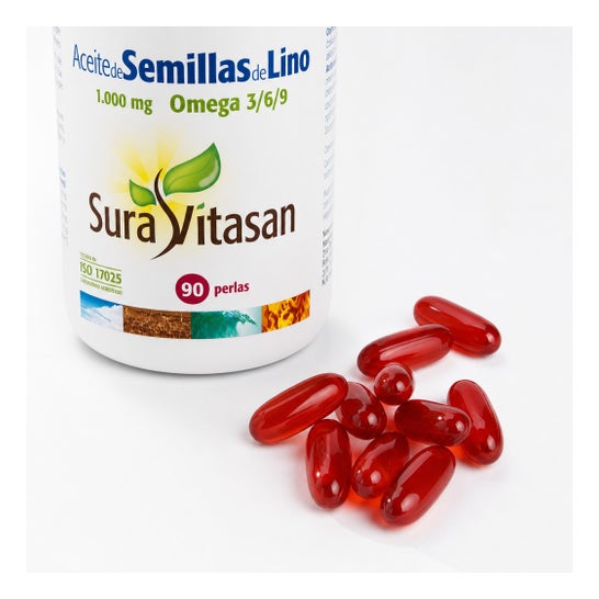 Sura Vitasan Óleo de Semente de Linhaça 90 Pérolas