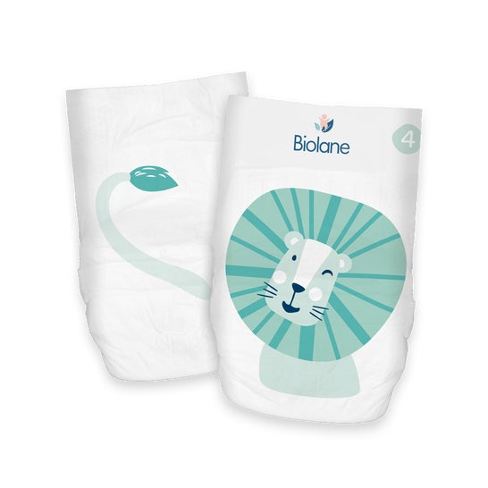 Biolane Couche Naturel Bébé Taille 4 44uts