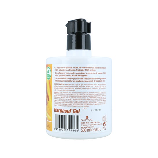 Natysal Harpasul® Gel com Órgão de Silício 500 ml