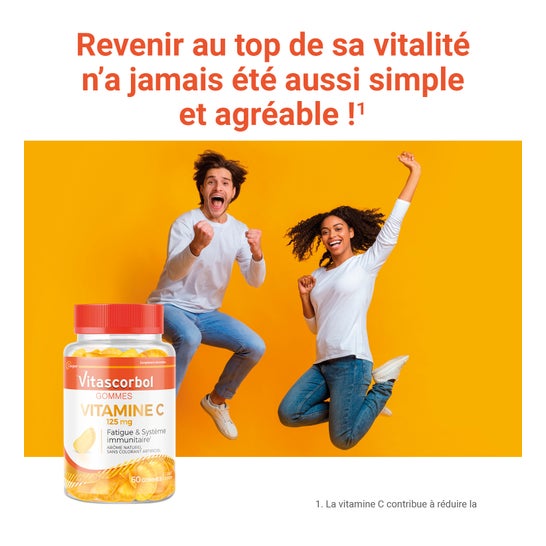Vitascorbol Vitamina C 125g 60gummies