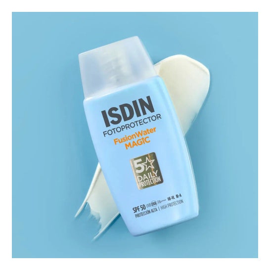 Fotoprotector ISDIN® Pack Gel de fusão desportivo SPF50+100ml + água de fusão SPF50+50ml