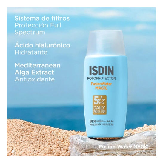 Fotoprotector ISDIN® Pack Gel de fusão desportivo SPF50+100ml + água de fusão SPF50+50ml