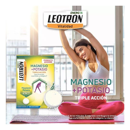 Leotron Magnesium+ Potasium 54comp Leotron Magnesium+ Potasium 54comp
