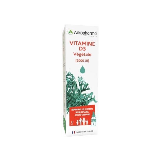 Arkofluid Vitamina D3 Vegetal 2000Ui 15ml