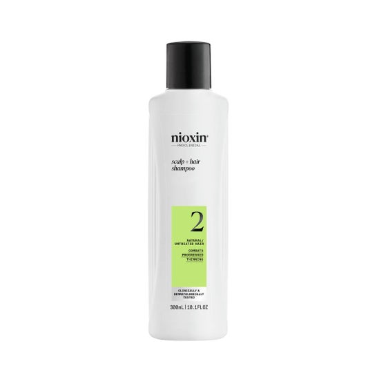Nioxin System 2 Champô Volumizante Cabelos Finos Muito Fracos 300ml