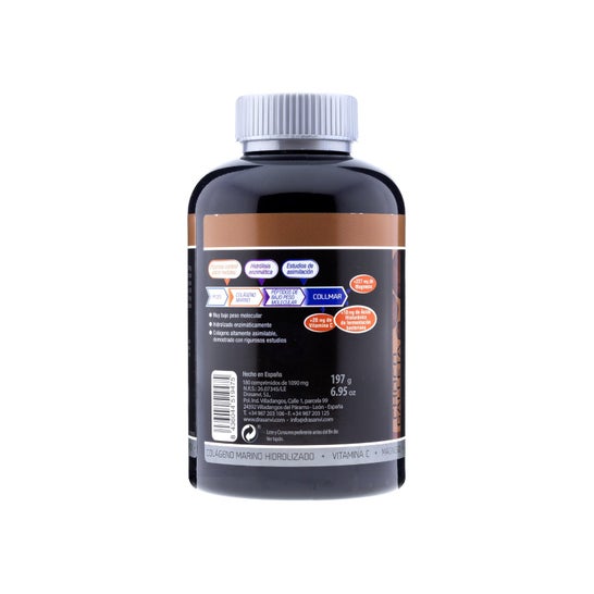 Colágeno Marinho Drasanvi Collmar Com Biscoito De Sabor De Magnésio 180c