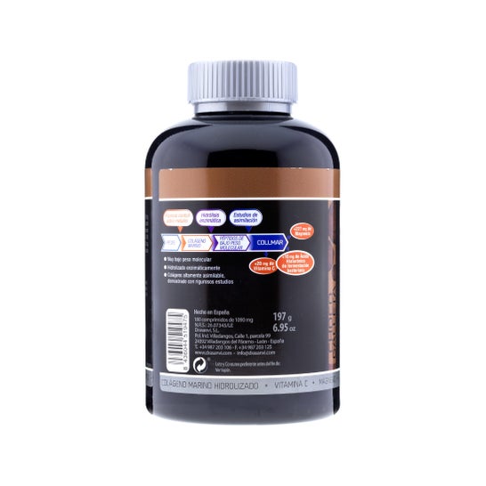 Colágeno Marinho Drasanvi Collmar Com Biscoito De Sabor De Magnésio 180c