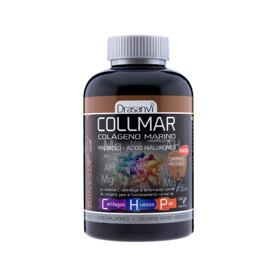 Colágeno Marinho Drasanvi Collmar Com Biscoito De Sabor De Magnésio 180c