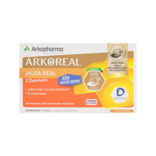 Geleia Real Arkoreal Fresca Vitaminada 20 Ampolas