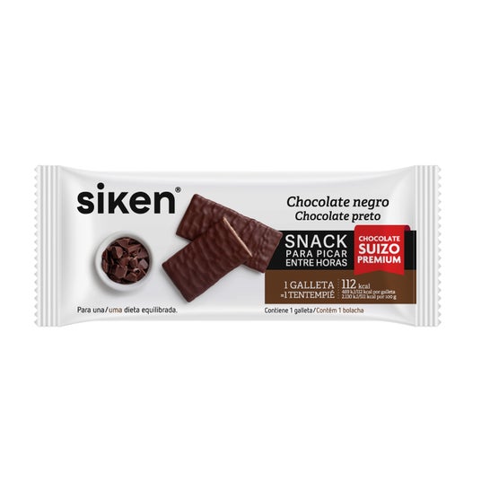 Siken Form cookie chocolate preto 1ud