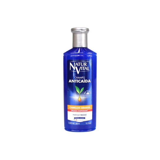 NaturVital Champú Anticaída Cabello Graso 300ml