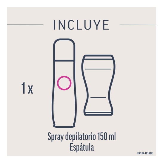 Spray Creme de Pele Sensível Veet 150ml