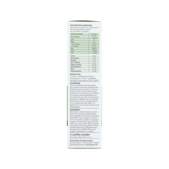 Pastilhas Aromaforce Soothing Lozenges Soothes &amp; Softens the Throat 21 Lozenges