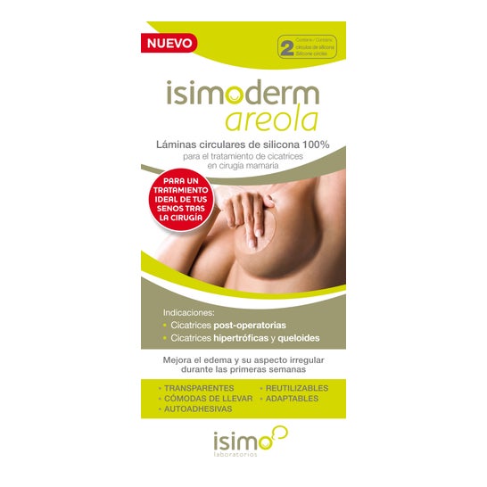 Isimoderm Areola Cicatrizes Mamarias de Silicone 2