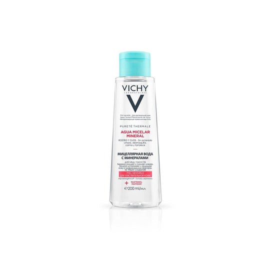 Vichy Purete Thermale Thermale Micellar Peles Sensíveis à Água 200 Ml