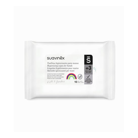 Suavinex Hand Sanitizing Wipes 10 Unidades