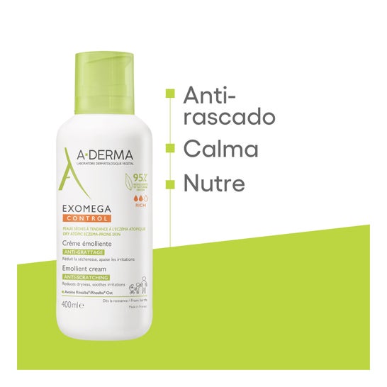 A-Derma Exomega Control Creme Emoliente 400ml