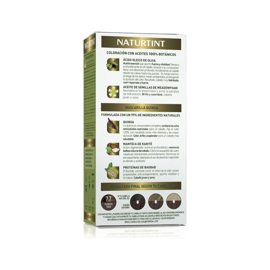Corante Naturtint Dye 7.7 Teide Brown