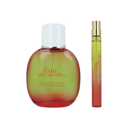 Clarins Eau Des Jardins Eau Toilette 100ml + Eau Toilette 10ml