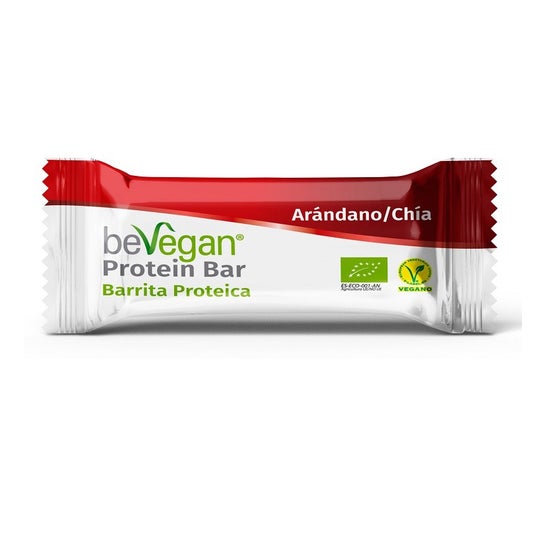 BeVegan Cranberry Chia Protein Bar 24x35g
