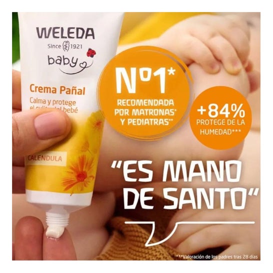 Weleda Pack Baby Calendula Crema Cambio Pañal 2x75ml Weleda Pack Baby Calendula Crema Cambio Pañal 2x75ml