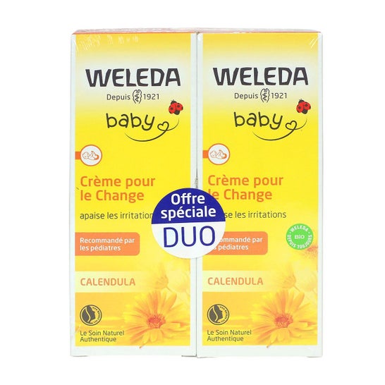 Weleda Pack Baby Calendula Crema Cambio Pañal 2x75ml