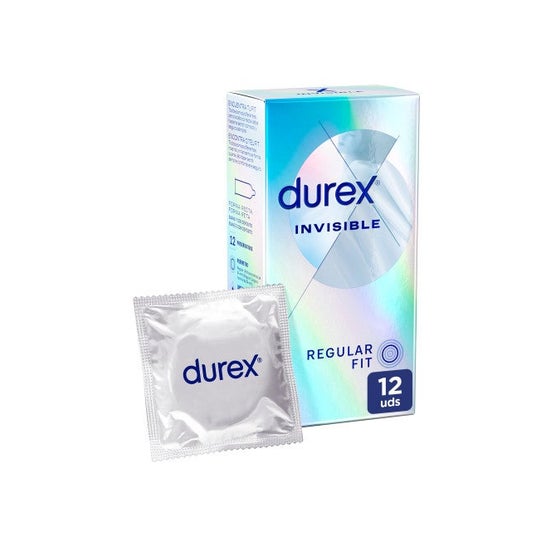 Durex® Invisível extra fino extra fino extra sensível 12uds