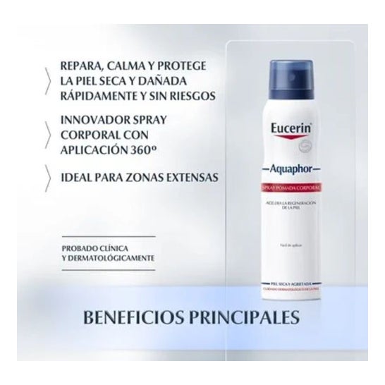 Eucerin Aquaphor Spray Ungüento Corporal 250ml Eucerin Aquaphor Spray Ungüento Corporal 250ml