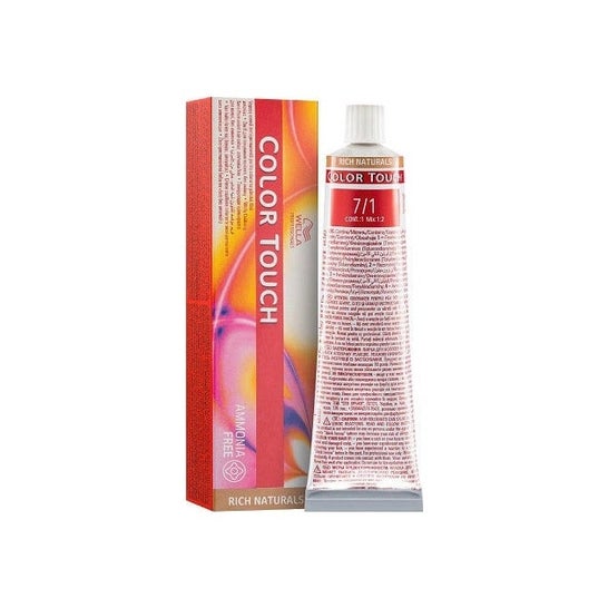 Wella Color Touch Rich Ammonia Natural Dye Free 7/1 60ml