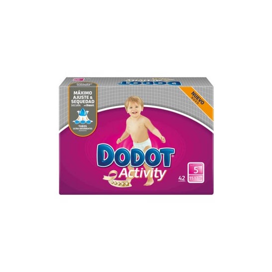Dodot Atividade fralda infantil T-5 42uds