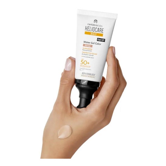 Gel Facial Heliocare 360º Água Colorida Spf50+ Bege 50ml