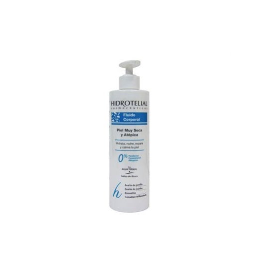 Fluido hidrotelial corporal muito seco e pele atópica 500ml