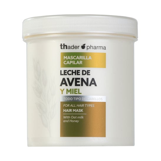 Thader Pharma Máscara Capilar Leite de Aveia e Mel 700 ml