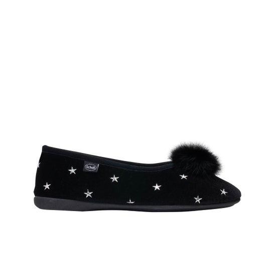 Scholl Snowy Snowy Slipper Navy Blue T38 1 Par