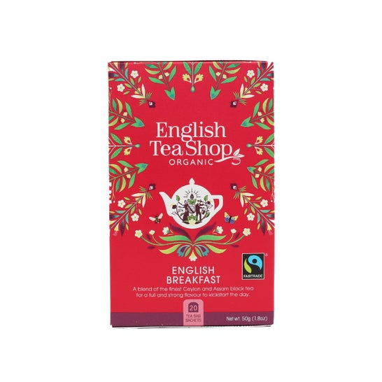 English Tea Shop Te English Breakfast Bio 20 Envelopes