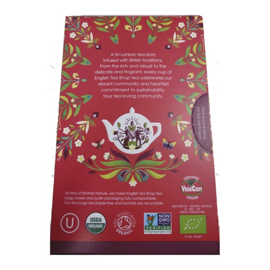 English Tea Shop Te English Breakfast Bio 20 Envelopes