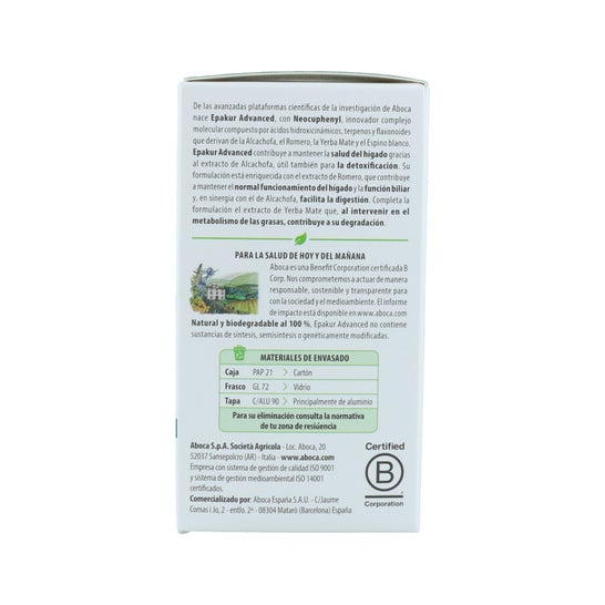 Epakur Advanced 50cps Aboca,