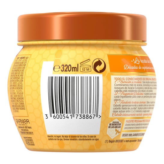 Garnier Remédios Originais Máscara Nutricional Intensa 300ml