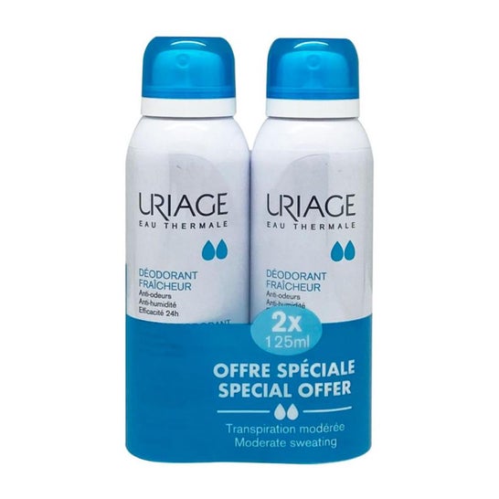 Uriage Desodorante Spray Fress 2x125ml
