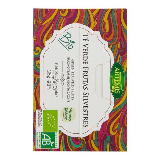 Chá Verde Artemis com Frutos Silvestres 20 filtros